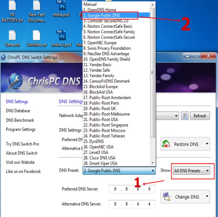 سرعت اینترنت با تغییر DNS پیش‌فرض به DNS گوگل