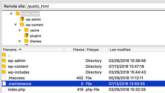 رته اندازی مجدد SFTP